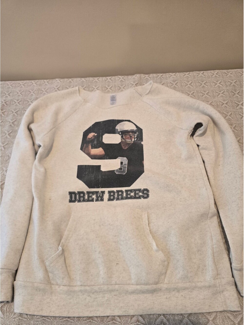 Alternative XL Drew Brees Football Sweatshirt Pullover